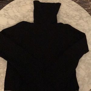 Madewell cropped wool turtleneck